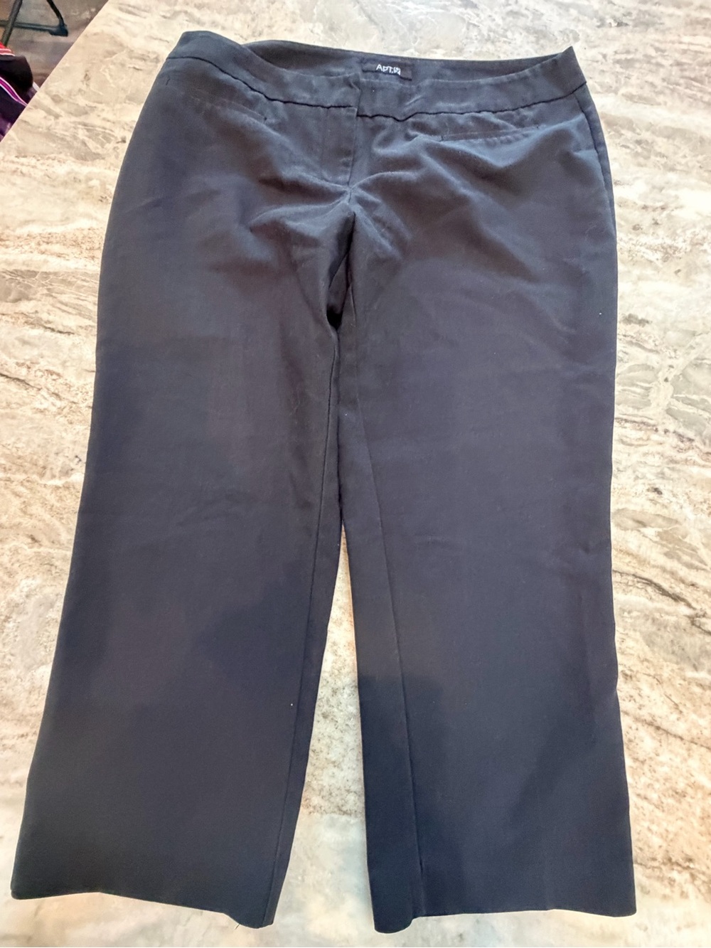 Apt. 9 Black Trouser Dress Pants Size 12